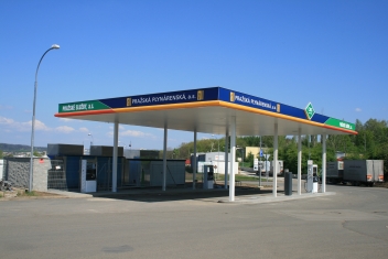 Výstavba čerpací stanice CNG